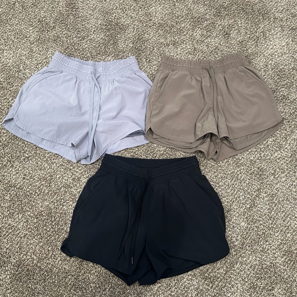 Abercrombie YPB Lined Shorts (3 pairs)